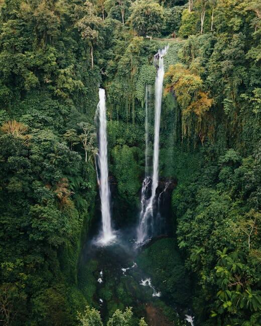 pexels-photo-19137317-19137317 Discover the breathtaking beauty of Sekumpul Waterfall surrounded by lush jungle in Bali, Indonesia.