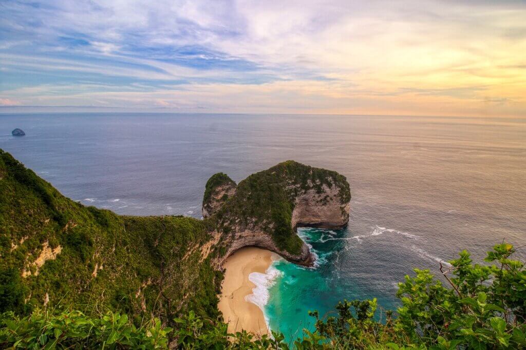 beach, sunset, nusa penida, kelingking beach, travel, bali, indonesia, vacation, nature, tourism, landscape, nusa penida, nusa penida, nusa penida, nusa penida, nusa penida