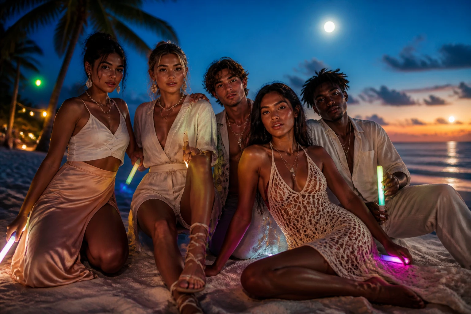 11 Beach Party Outfit Ideas That Are Perfect for Summer Nights: Glow-Ready