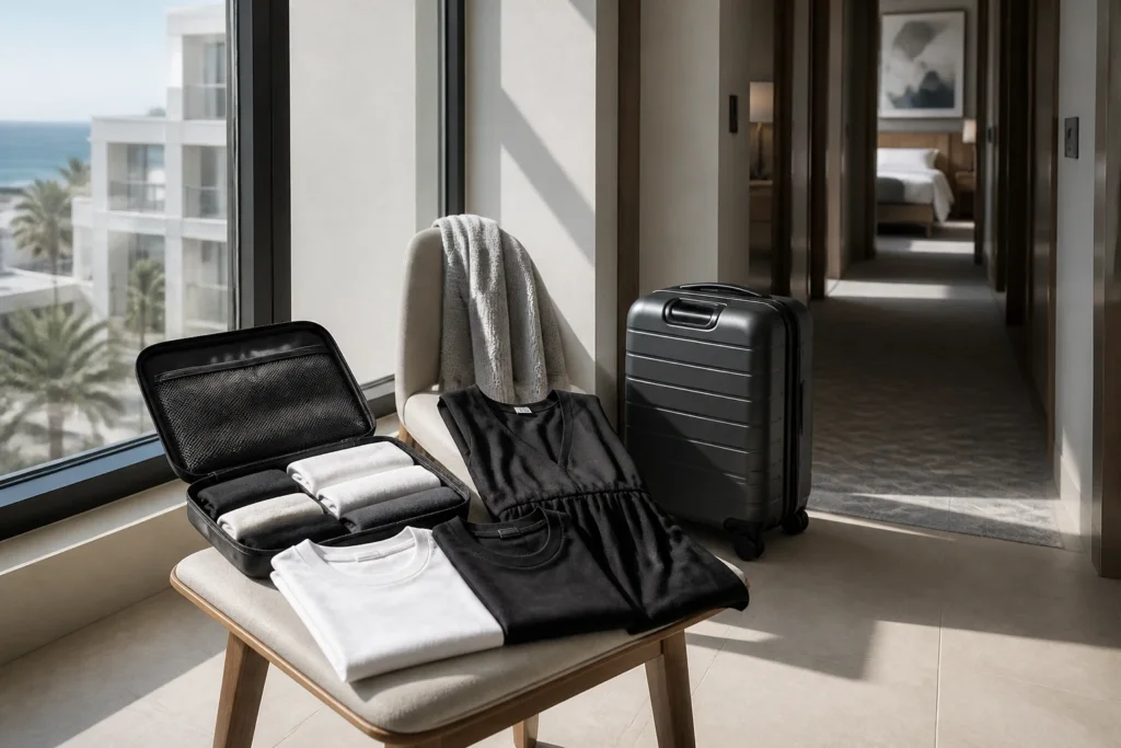 11 Minimalist Travel Outfits That Save Space in Your Suitcase—Effortless Capsule Wardrobe
