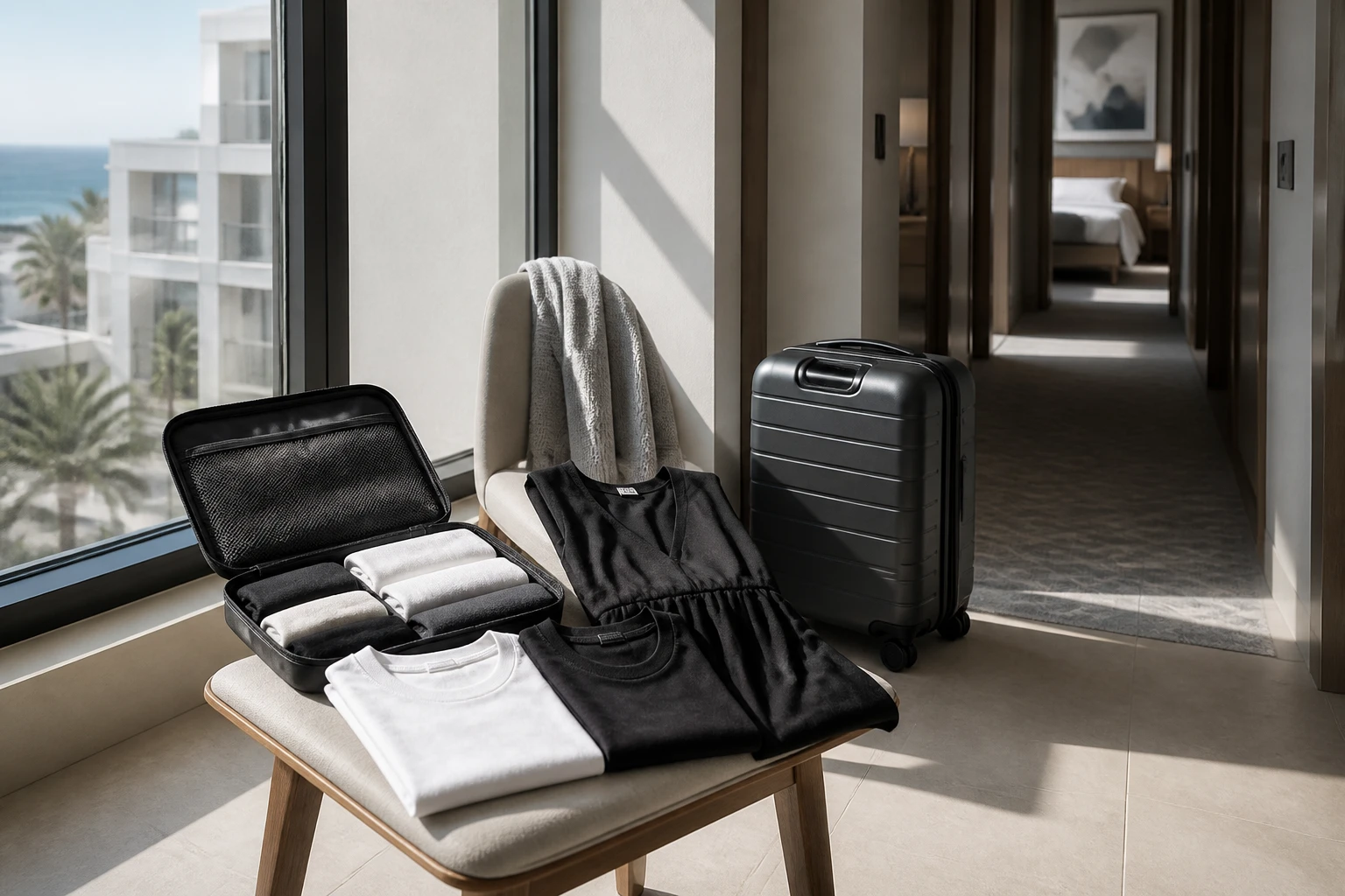 11 Minimalist Travel Outfits That Save Space in Your Suitcase—Effortless Capsule Wardrobe