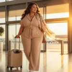 11 Plus Size Airport Outfit Ideas That Are Cute and Comfortable: Flights in Style