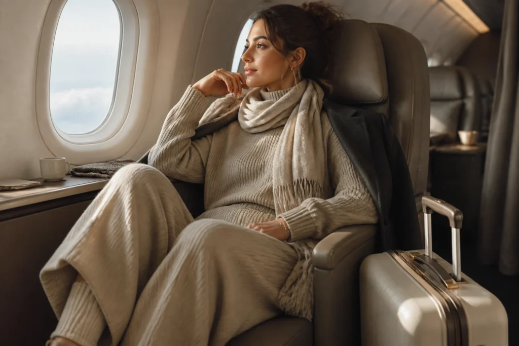 9 Winter Flight Outfits That Balance Comfort and Style: Chic Comfort Up in the Clouds