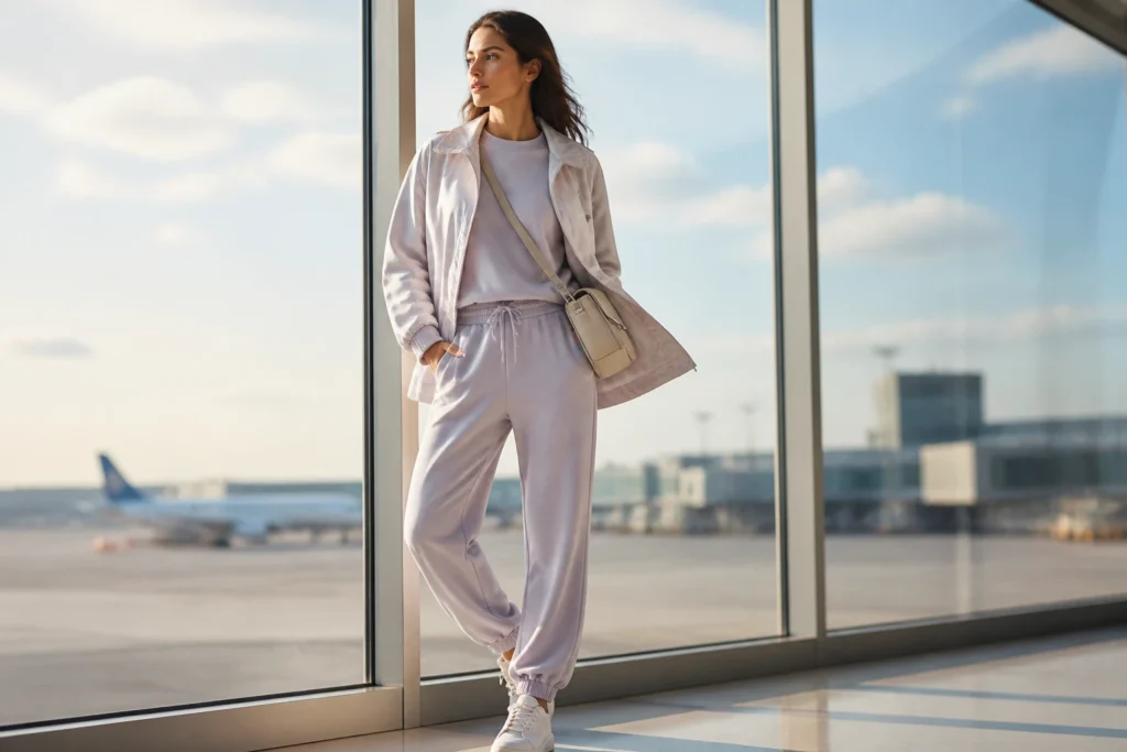 9 Airport Athleisure Outfits for a Stylish Comfy Look: Chic Flight Wins