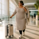 9 Plus Size Flight Outfit Ideas for Comfortable Travel: Fly in Style