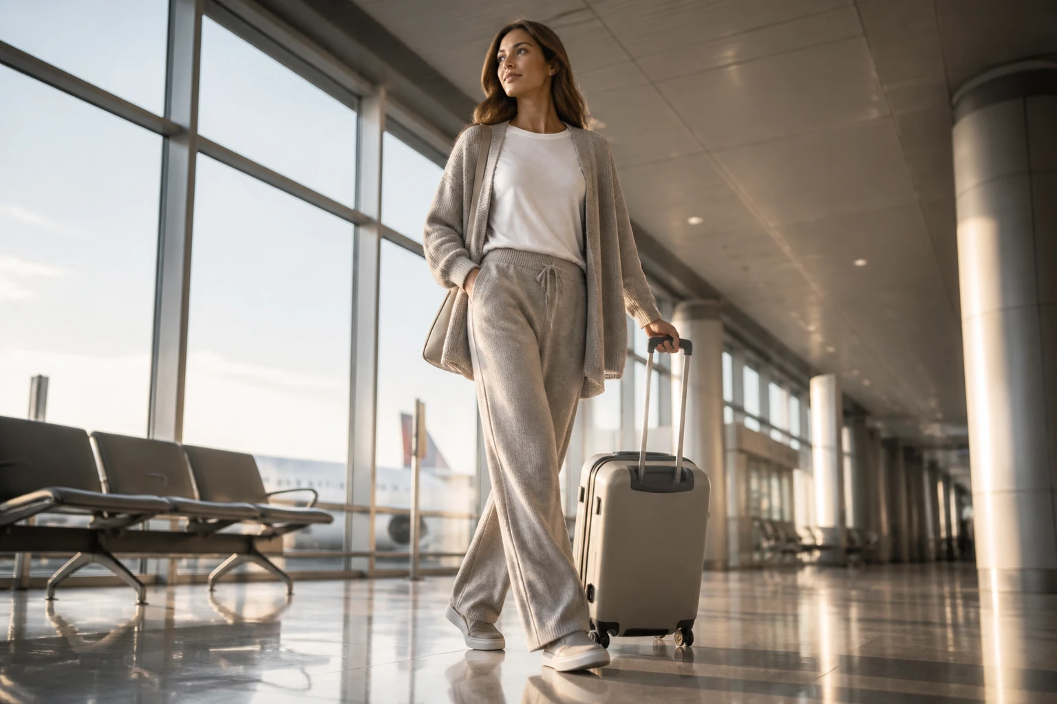 9 Easy Early Morning Airport Outfits for Early Flights: Chic Dash Prep