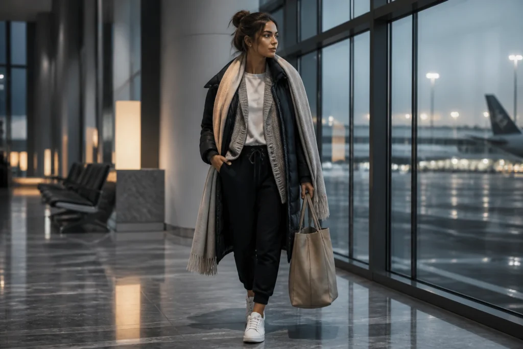 9 Flight Clothes & Airport Outfit Ideas for Winter Travel: Chic & Cozy
