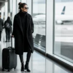 9 Winter Airport Outfits to Wear with a Cozy Coat: Chic, Cozy, Campy