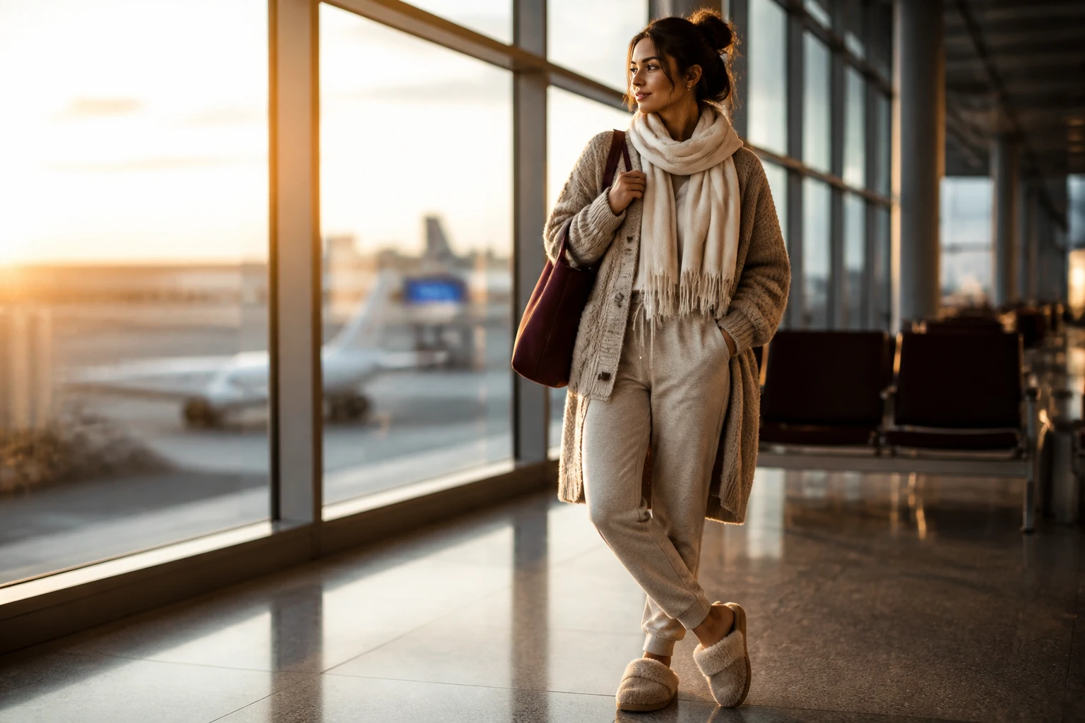 9 Winter Airport Outfits for Long-Haul Flights: Cozy Essentials