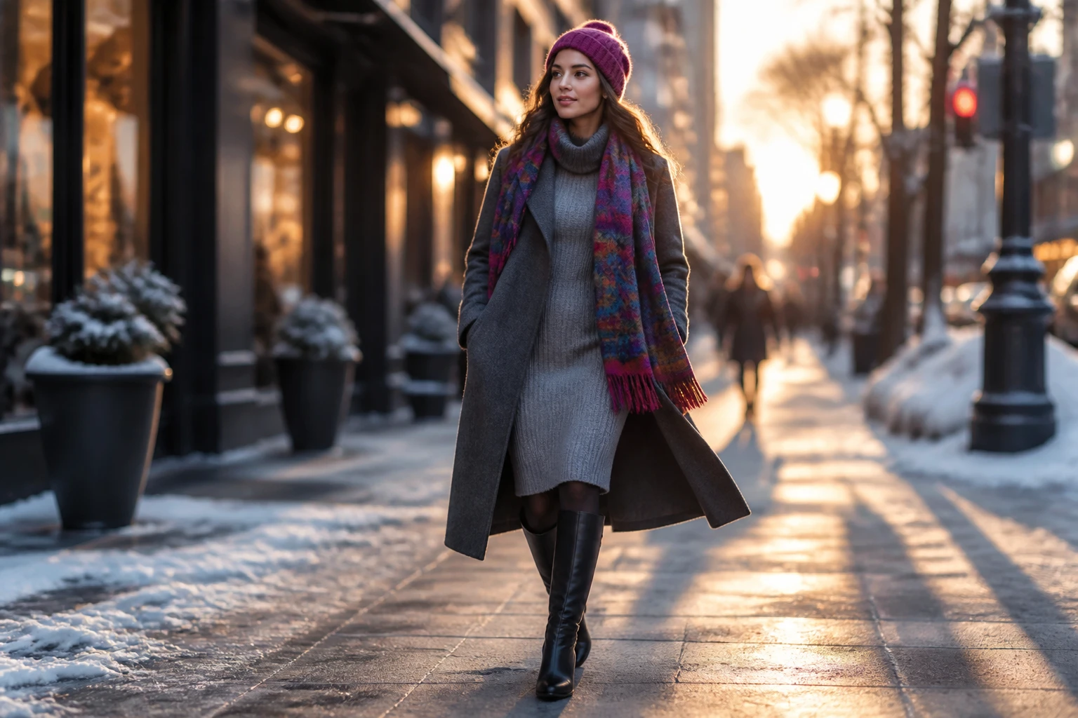 9 Cold Weather Outfits for Exploring a Winter City: Chic & Toasty